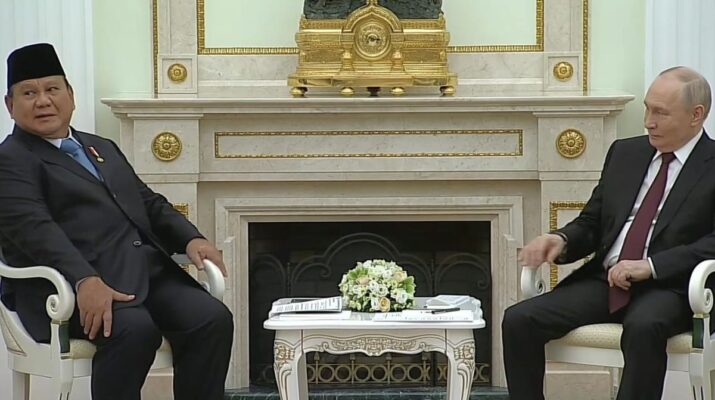 Kremlin Pastikan Putin Bertemu Prabowo di Vladivostok pada 3 September